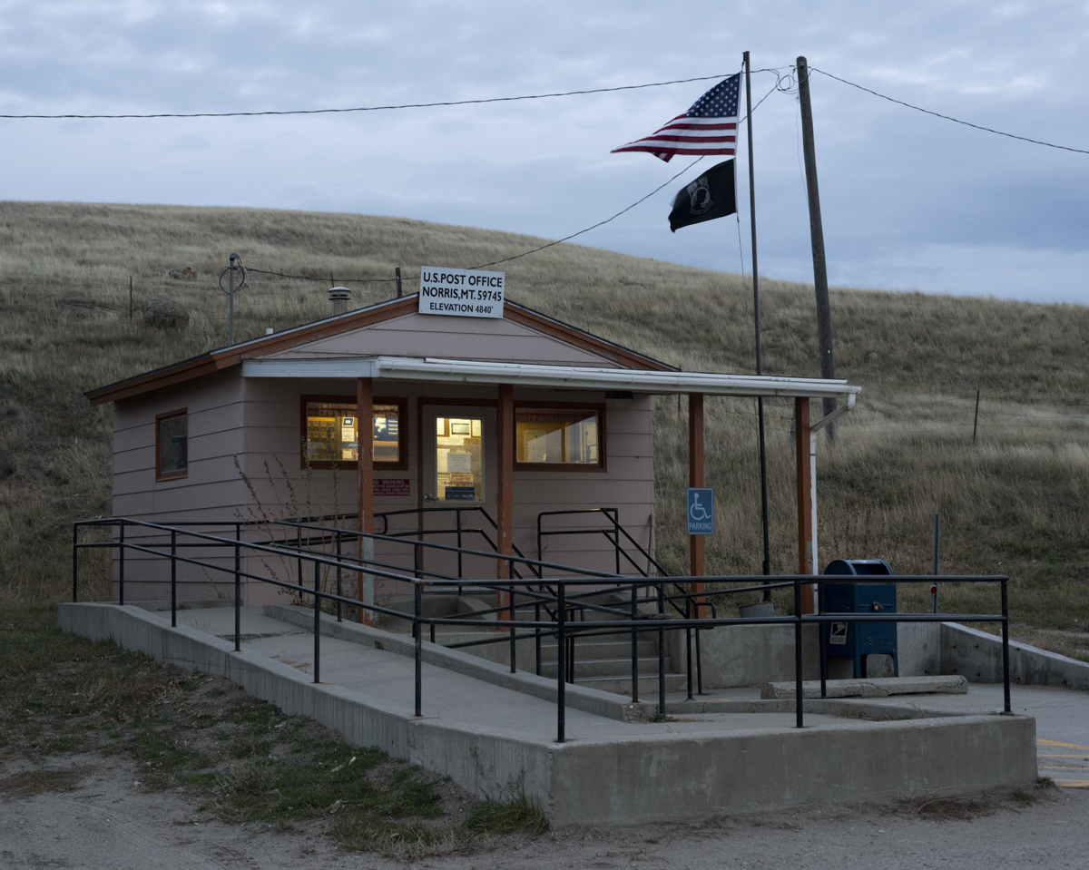 A post office in Montana. Photo by Samantha Belden